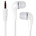Produktbild N4U Online® Motorola Nexus 6 Ultra Base MP3 3,5mm Stecker In-Ear Bud Kopfhörer - Weiß