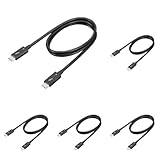 Lenovo Thunderbolt 4 Kabel, passiv, 0.7m - schwarz (Packung mit 5)