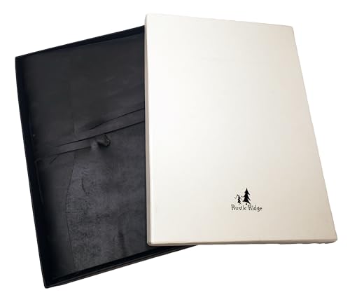 Álbum de fotos vintage grande de cuero con cierre de hebilla - Páginas estilo scrapbook, incluye caja de regalo - Capacidad para 200 fotos de 10x15 cm o 12x18 cm miniatura 5