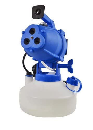 T A ULV FOGGER 3 Nozzles 5 L Hand Held Sprayer ULV Electric Sprayer Portable Disinfection Sanitization Fogger Machine Atomizer for Home, Office, Industrial, School