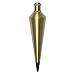 Swanson Tool Co PB016B Plumb Bob 16oz (Brass), ships with Replacement Tips and String