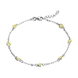 Edelstein des Armbands: AAA Zirkonia, eine Art glänzender Edelsteine