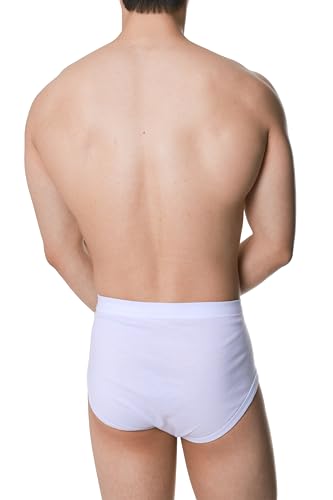 Men's Cotton brief 5-Pack(WHITE)4