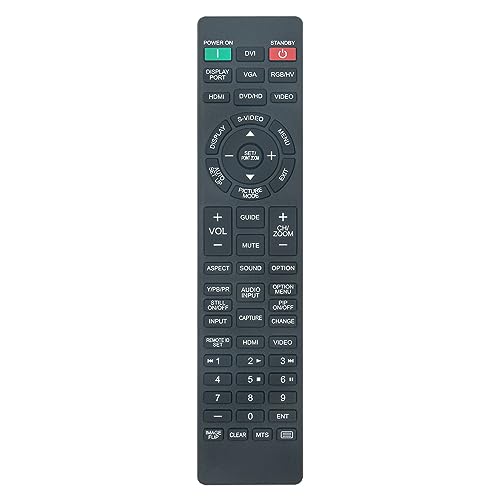 Télécommande de rechange RU-M117 pour TV LCD NEC HDTV P461 V423