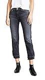 Hudson Women's Nico Crop Cigarette Jeans, Ramble, Grey, 26