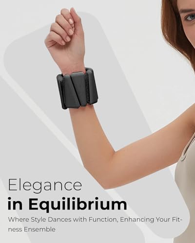 Image of Pilates Weight | Wrist & Ankle Weights for Women | Weighted Bangles | 1LB / 2LB Each (Set of 2)