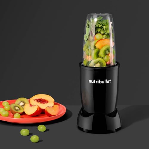 nutribullet blender 600 Series Starter Kit in Black - 4 Piece Set - Nutrient Extractor High Speed Blender - 600W - Quick & Powerful - Kickstart Your Morning - Great for Smoothies - Image 3