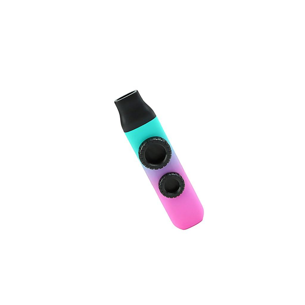 Alnicov Double Hole Kazoo Adjustable Tone Kazoos with Flute Diaphragms and Lanyards for Guitar Ukulele Violin Piano - Image 2