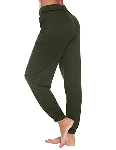 iClosam Pantaloni Sportivi Donna in Cotone Pantaloni Tuta Donna Jogging  Fitness Yoga Pantalone Sweatpants Lounge ✔️ El Mejor Shopping Online |  GEBZA Shopping