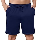 pyjama bleu marine et blanc Durabilité et Résistance au Lavage - Ce pantalon de pyjama court est conçu pour durer, grâce à son tissu résistant qui ne se déforme pas après plusieurs lavages. Aseniza short pour homme conserve sa forme et sa couleur, ce qui en fait un excellent choix pour une utilisation à long terme, que ce soit pour le sport ou pour des journées de relaxation à la maison