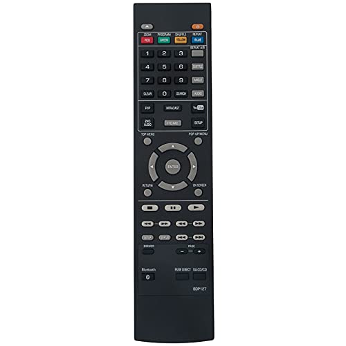 BDP127 Replaced Remote for Yamaha Blu-ray Player BD-A1040 BD-S477 BD-S677