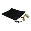 Gold 9 mm Brass Bullet Cufflinks with Velvet Presentation Gift Bag - Handmade in The UK #3