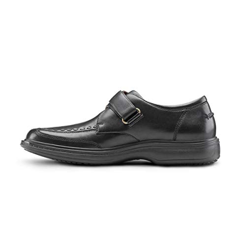 Dr. Comfort Frank Diabetic Shoes for Men - Leather Dress Shoes with Stitch - Therapeutic Formal Shoes3