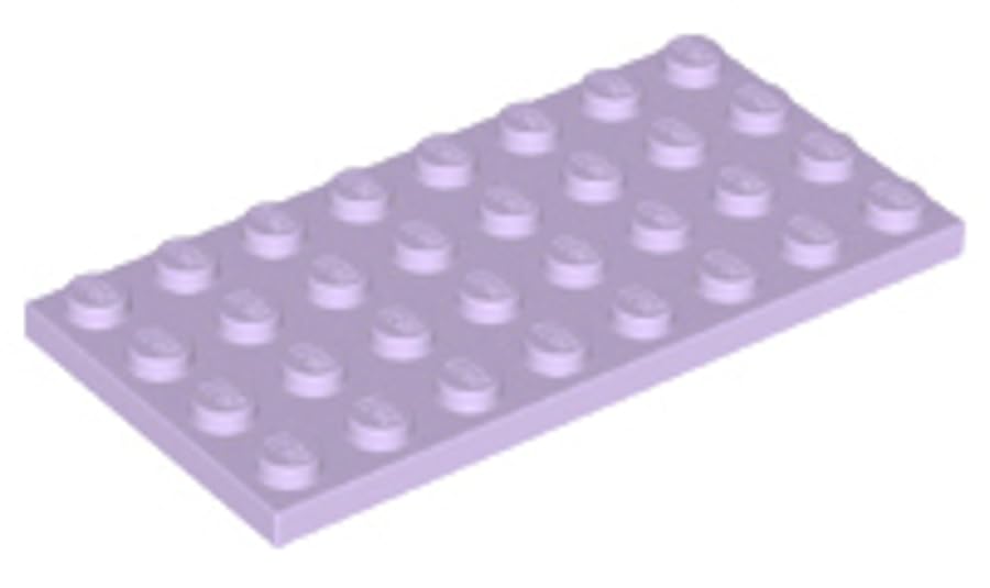 LEGO Plate Building Base 4 x 8, Part 3035 (Lavender, 2, Bricks) — image 1