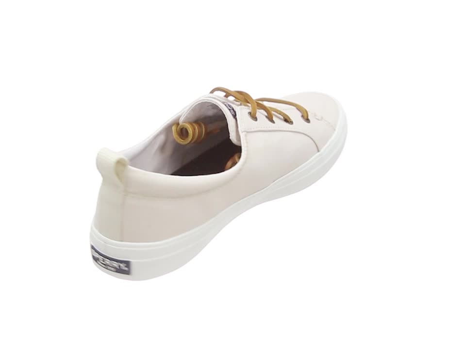 Sperry Women's Crest CVO Sneaker - Corduroy Upper With Memory Foam Insole & Non-Slip Sole