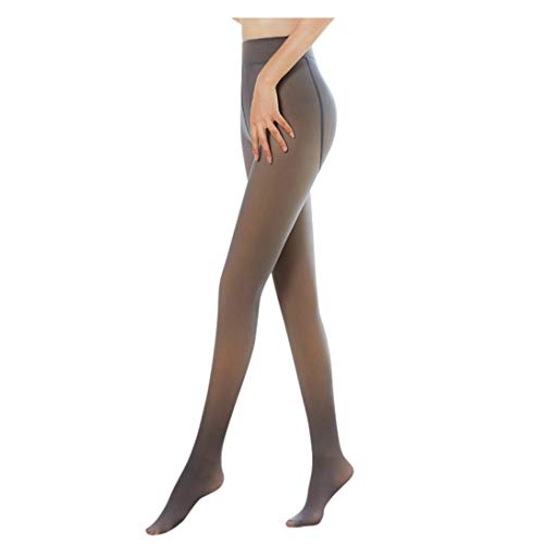 Women Leggings Long Socks Flawless Legs Fake Translucent Warm Fleece Pantyhose (Black) Women Leggings Long Socks Flawless Legs Fake Translucent Warm Fleece Pantyhose (Black)