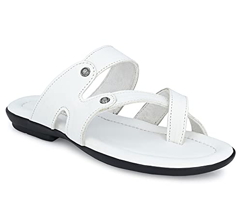 Image of Ronnen's Men's Leather Slippers | Flip Flops | Chappal