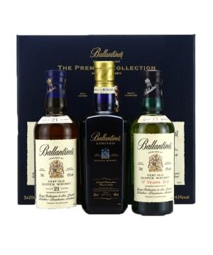 コレクション ballantine's the premium collection WHISKY BALLANTINE'S PREMIUM COLLECTION 3 PEZZI 20 cl