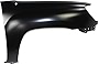 Evan-Fischer Front Fender Compatible with 2005-2015 Toyota Tacoma RWD Passenger Side