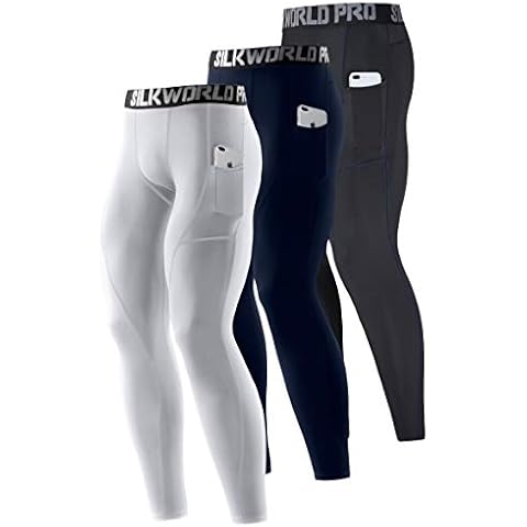 SILKWORLD Men's Compression Pants Cover