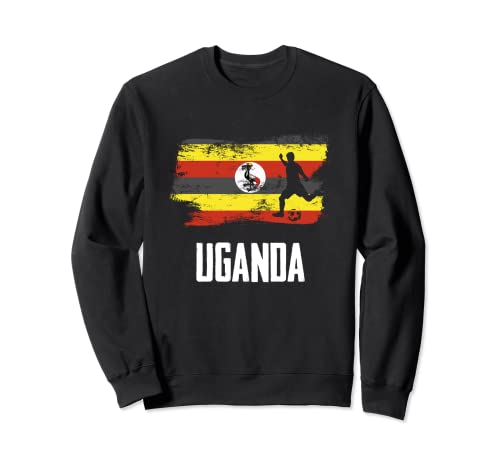 Uganda Flag Jersey Ugandan Soccer Team Ugandan Sudadera