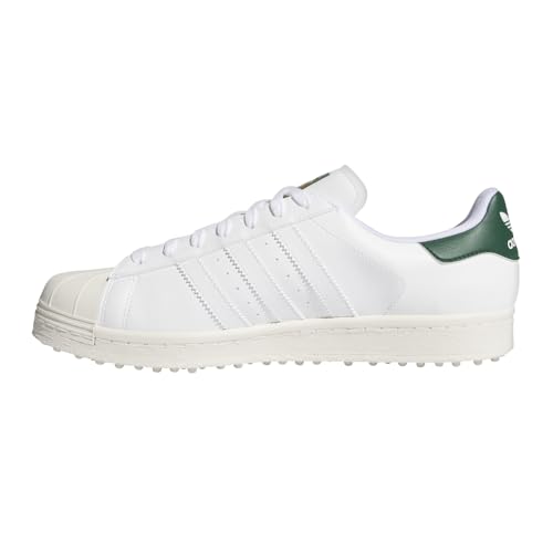adidas Mens Superstar Spikeless Golf Sneakers Shoes - White3