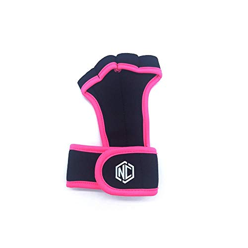 Luva Grip Munhequeira Crossfit Pull Up Protetor 4 Dedos Nc