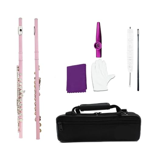 �t���[�g 16���N���[�Y�h�z�[���t���[�gC�L�[�t���[�gE�L�[�t���▭�ȃs�b�R���s�b�R���͏��S�҂̉��t���K�ɓK���Ă��܂� (Color : A2 pink flute)