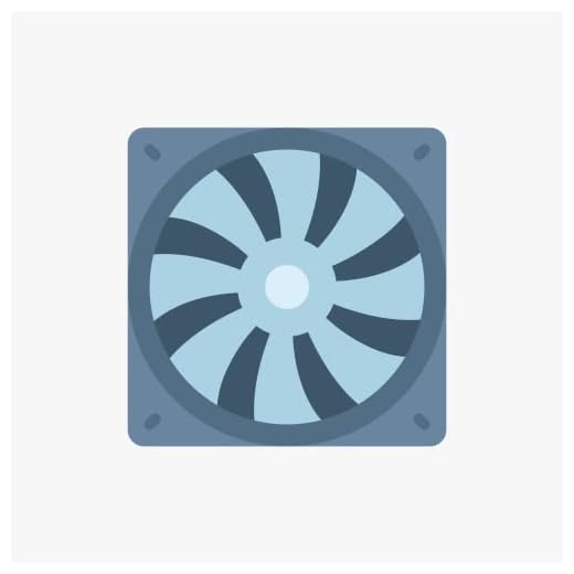 Diablotek DLL 120MM 4 Wire Fan 12V DC, 0.16A