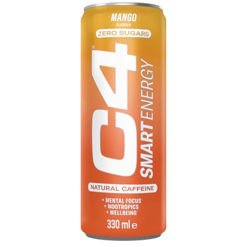 C4 Smart Energy (12x330ml) Mango
