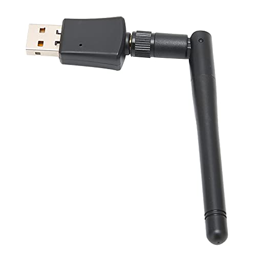 Sxhlseller Adaptador WiFi de Doble Banda Tarjeta de Red USB 2.0, Receptor Inalámbrico 600Mbps 2.4G y 5G con Antena Externa para Sistemas XP 7 8 y OS X