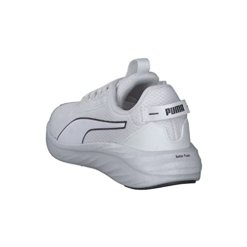 PUMA PUMA Men Road Running Shoes, White Black, 38.5 EU