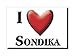 Enjoymagnets SONDIKA (BI) Souvenir IMANES DE Nevera ESPAÑA PAÍS Vasco IMAN Fridge Magnet Corazon I Love