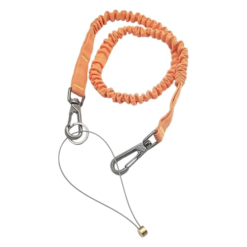 COOLHOOD Retractable Lanyard For Climbing Lanyard Protective Loop Mountaineering Outdoor Line Equipment