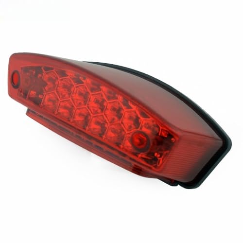 Feu stop arrière moto universel clignotant intégré support plaque Monster 695 750 900