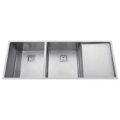 DOLANTO 45" x 20" x 9" HANDMADE MATT FINISH DOUBLE BOWL WITH DRAIN BOARD 304 GRADE STAINLESS STEEL KITCHEN SINK (B09GYT92C7) Amazon Price History, Amazon Price Tracker