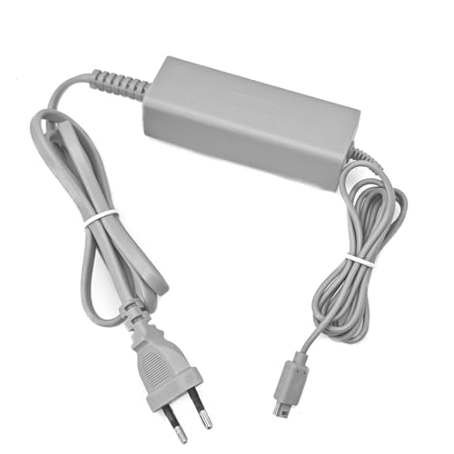 JZK Alimentation Secteur pour Nintendo Wii U Gamepad - Adaptateur de Remplacement Portable avec Multi-Protection