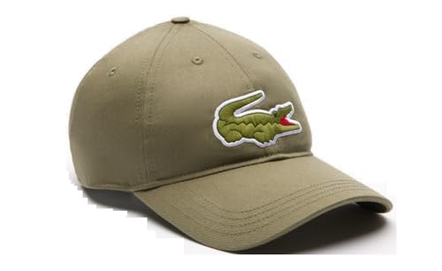 Lacoste RK9871 - Gorra unisex de talla única en color caqui verde