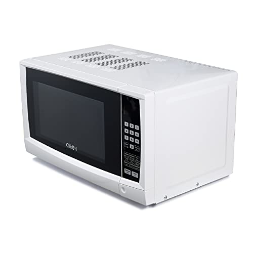 Clikon 20 Liter Digital Microwave, Express Cooking Function, Child Lock Feature, 700 Watts, 2 Years Warranty, White - CK4317