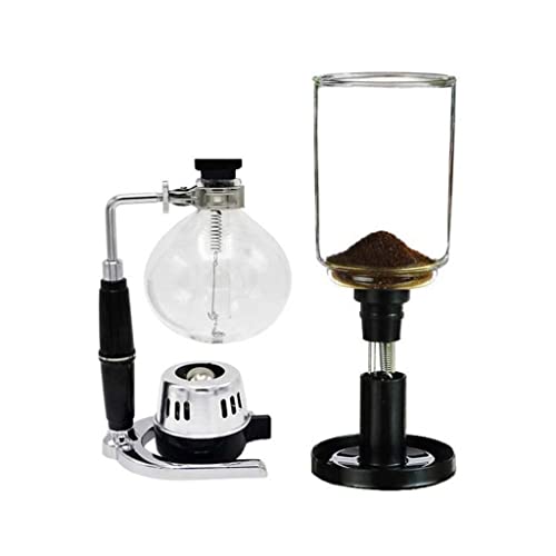 Cafetera sifón manual resistente para 3-5 personas