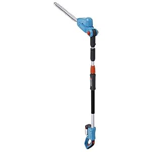 Gardena Set Teleskop-Heckenschere THS Li-18/42: Akku-Heckenschneider, 3 m, abwinkelbarer Kopf und Teleskopstiel, inklusive Akku u. Ladegerät (8881-20)
