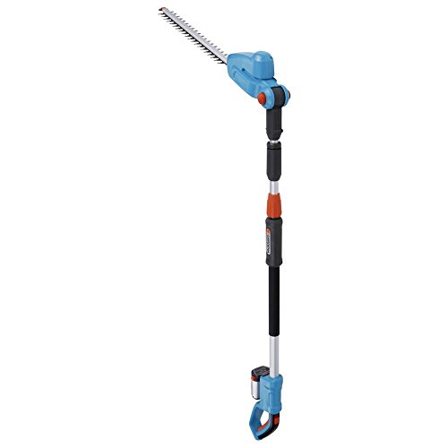 Gardena 08881-20 - Set de cortasetos telescópico THS Li-18/42, con batería, 3 m, incluye batería y cargador
