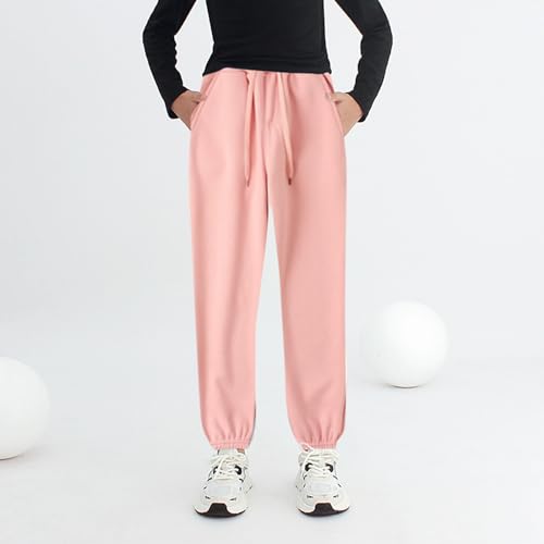 Toddler Kids Boy Girl Joggers Cotton Pants Adjustable Drawstring Loose Fit Track Jogger Sweats Exercise Sportwear3