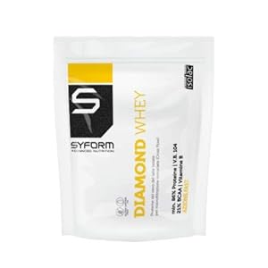 SYFORM DIAMOND WHEY® geïsoleerde proteïne voor melkpoeder, verschillende maten en smaken, Cross Flow tot 95% spiermassa, verbetert elasticiteit en toon (CACAO, 500 g)