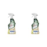 Cillit Bang Natürlicher Kraftreiniger Bad – Gegen Kalk & Schmutz – Inhaltsstoffe zu 100% natürlichen Ursprungs – 1 x 750 ml Badreiniger (Packung mit 2)