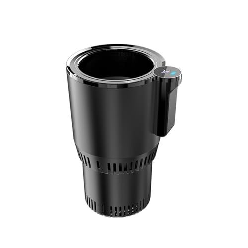 Image of Smart Car Heater & Colder Cups|Car Cup Holder|Quick Thermal Heating Cups|Car Refrigerator Quick Cooling Cups|Suitable for Most Cars,Chirstmas Gift for Men /Women,Black