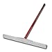 MARSHALLTOWN Asphalt Lute Rake, Sharp 36 Inch Blade, 72 Inch Aluminum Handle, T Connector, Made in The USA, RED700029C