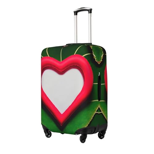 Valentine'S Day Love Print Luggage Suitcase Cover Protector Luggage Washable Covers With Concealed Zipper2