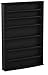 FURINNO JAYA 6-Tier Multimedia Storage Tower, Espresso