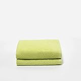 Disponible en 14 colores. Top Towel - Pack 2 Toallas Manos - Toallas baño - 100% Algodon- 500g/m2 - Medida 100x50cms